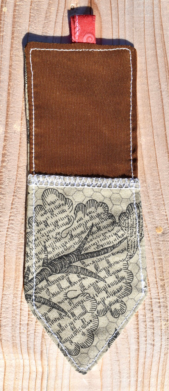Marque-page en tissu