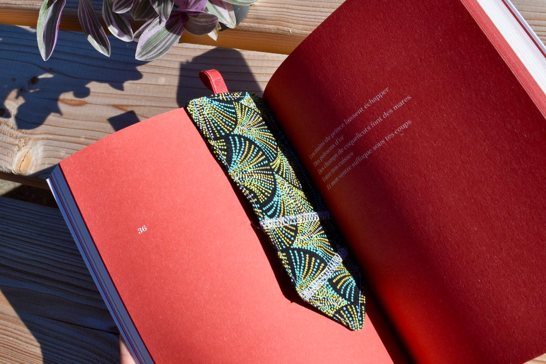 Marque-page en tissu