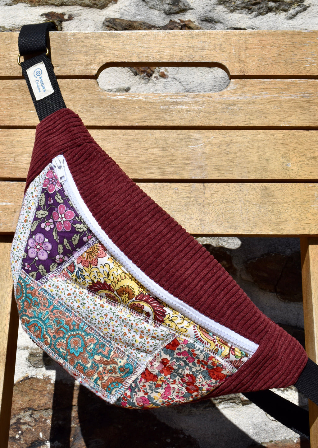 Sac banane - Rouge bordeau