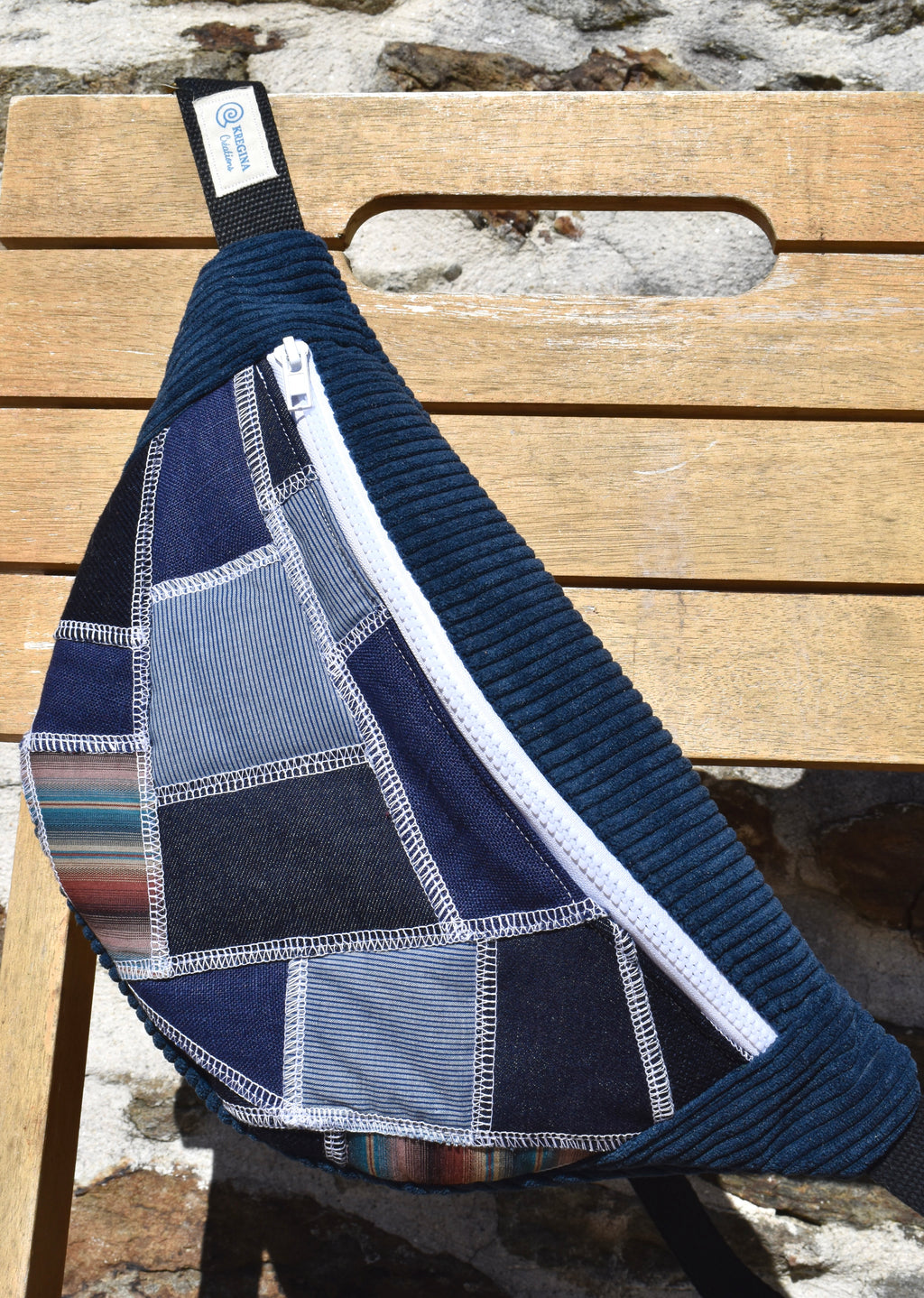 Sac banane - Bleu marine