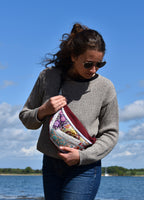 Sac banane - Rouge bordeau