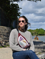 Sac banane - Rouge bordeau