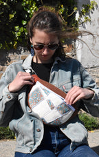 Sac banane - Marron/Orange