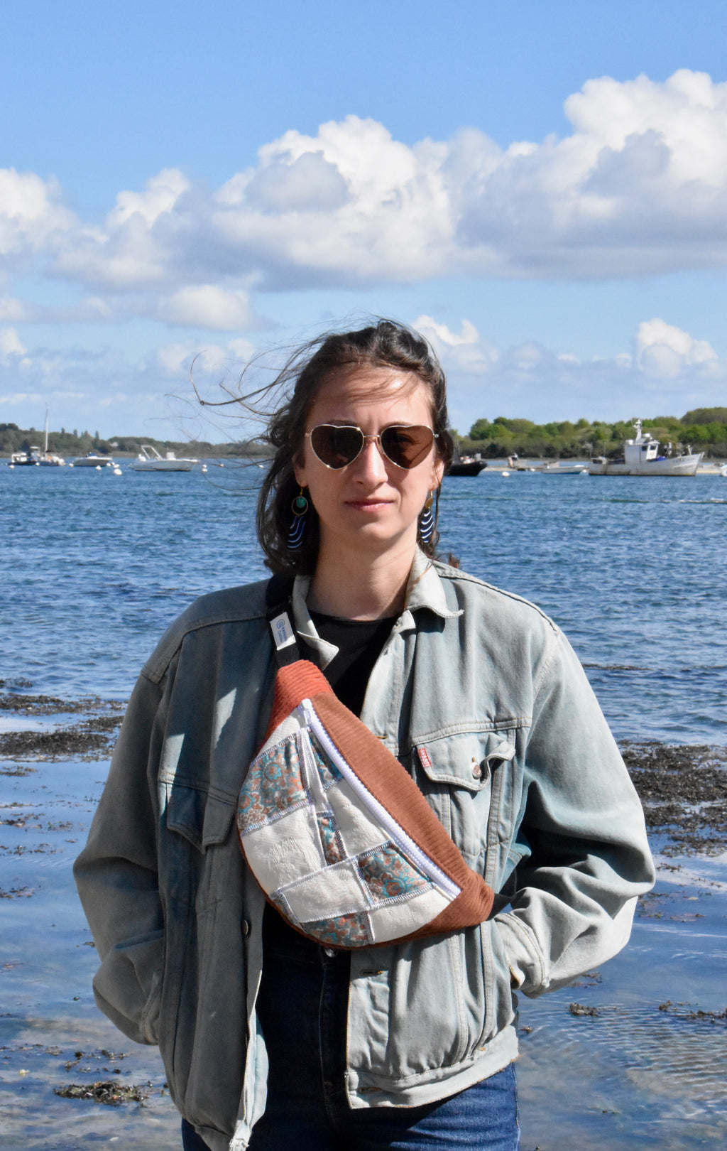 Sac banane - Marron/Orange