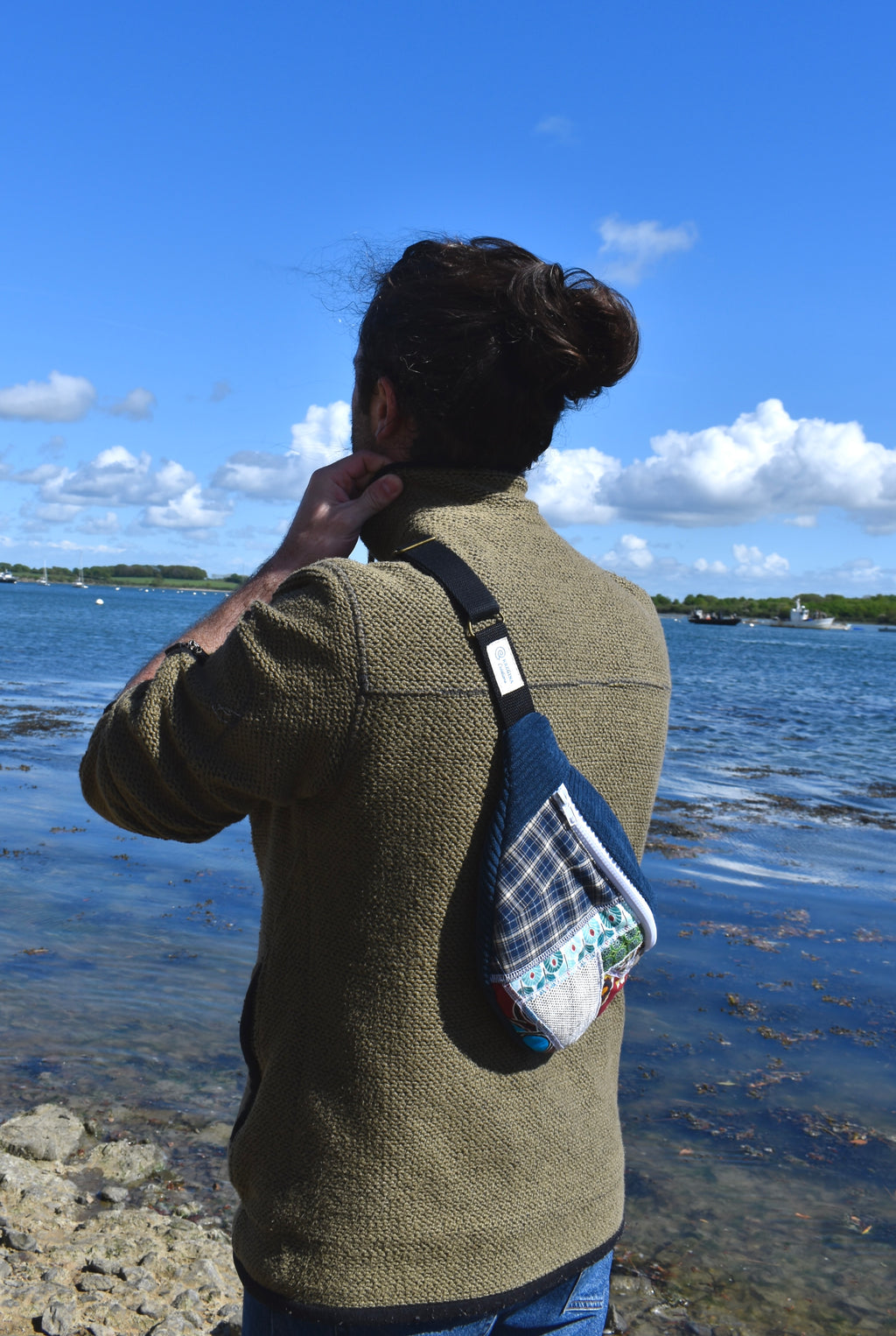 Sac banane - Bleu marine