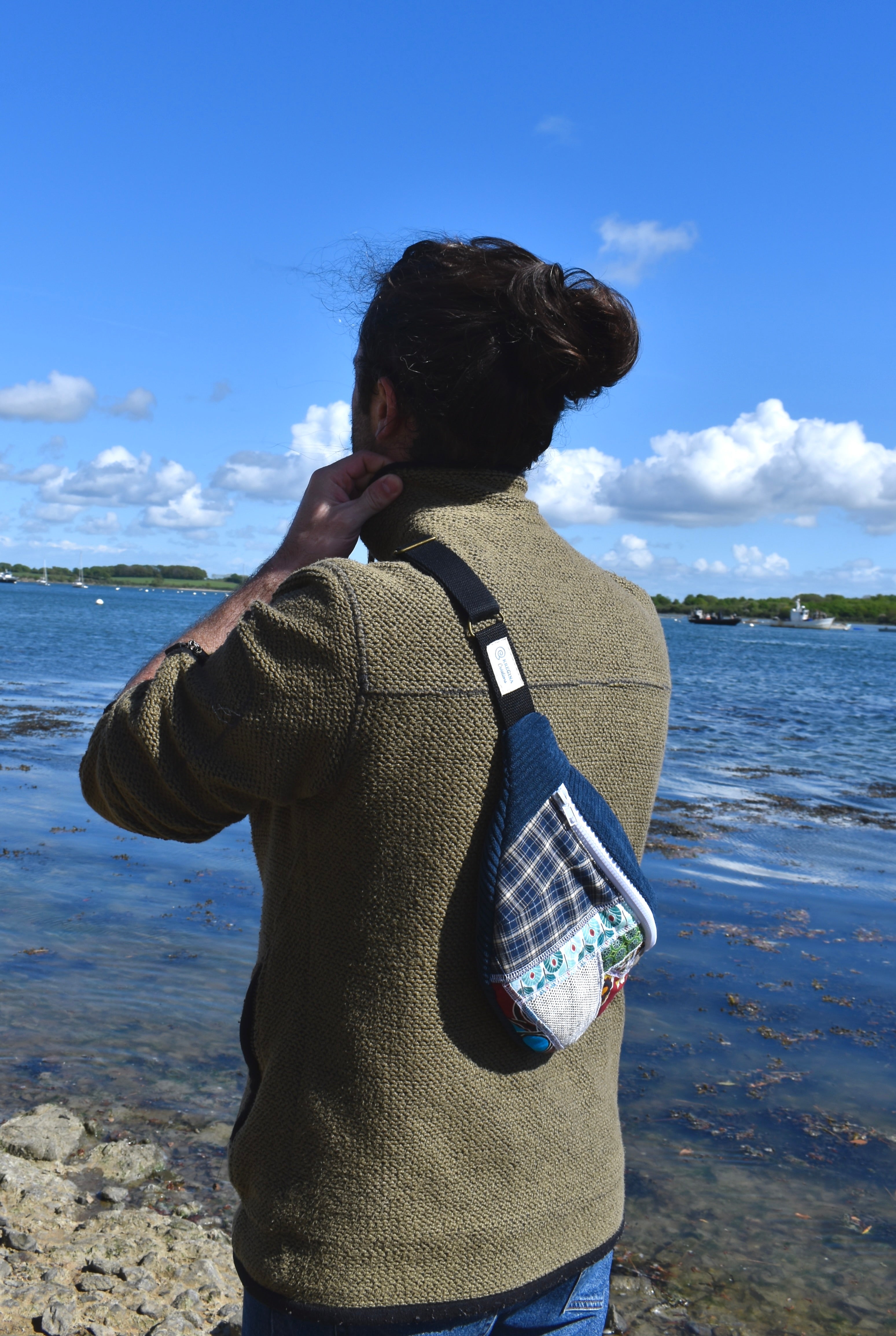 Sac banane - Bleu marine
