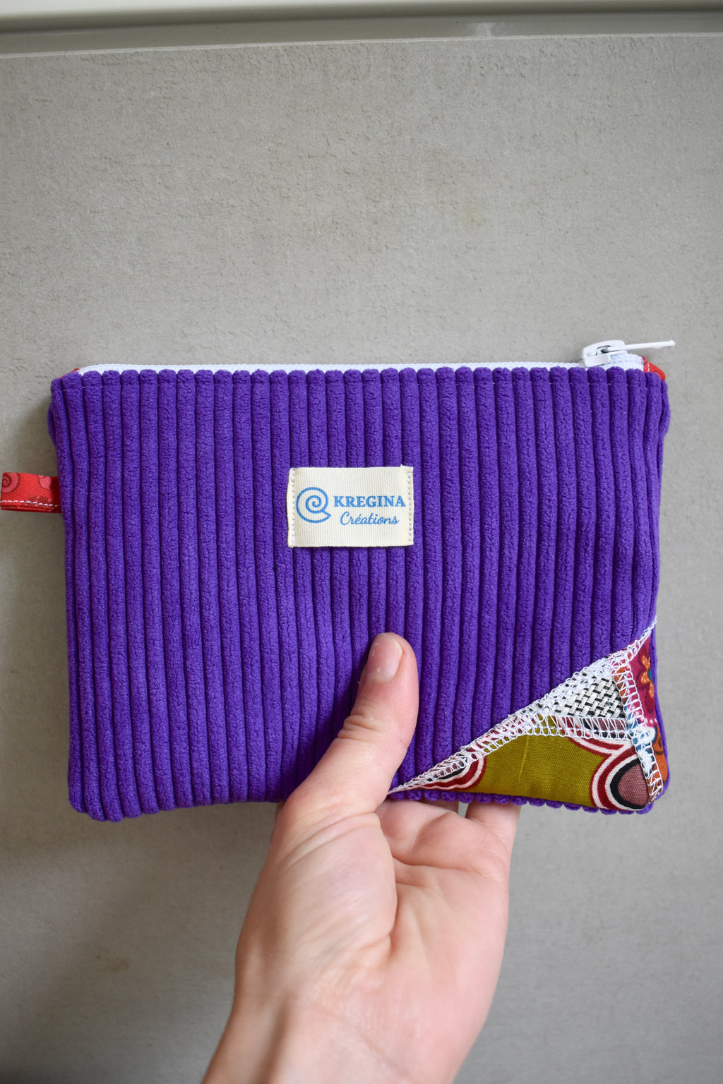 Pochette plate - Violet