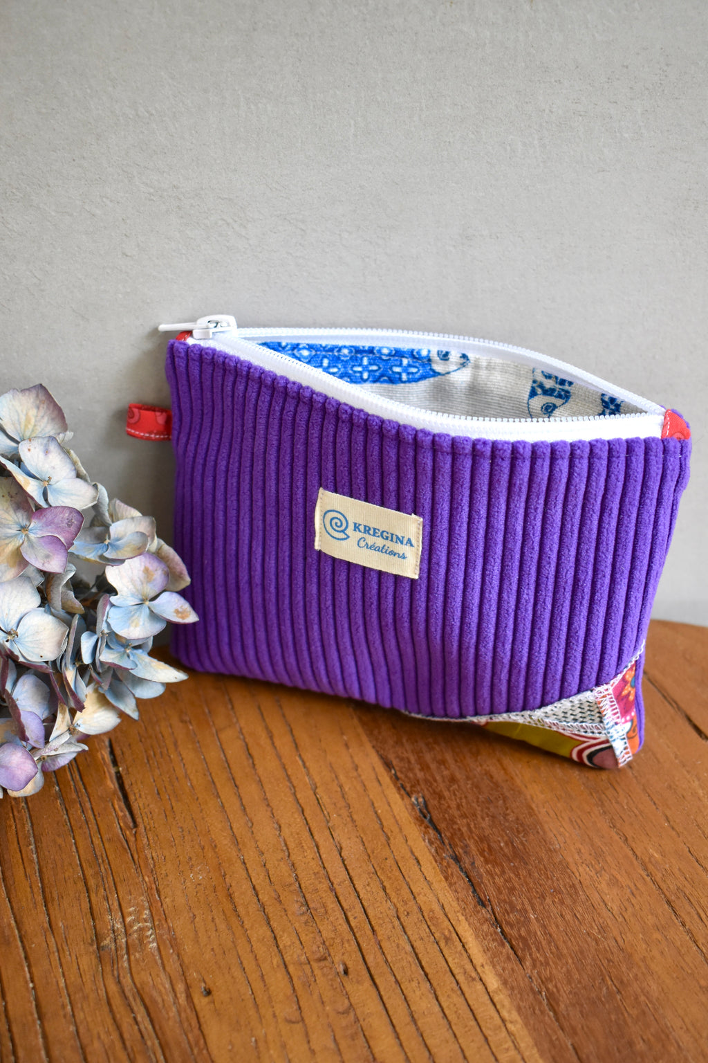 Pochette plate - Violet