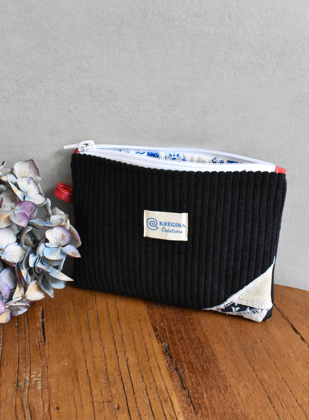 Pochette plate - Noir