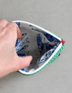 Pochette plate - Vert printemps