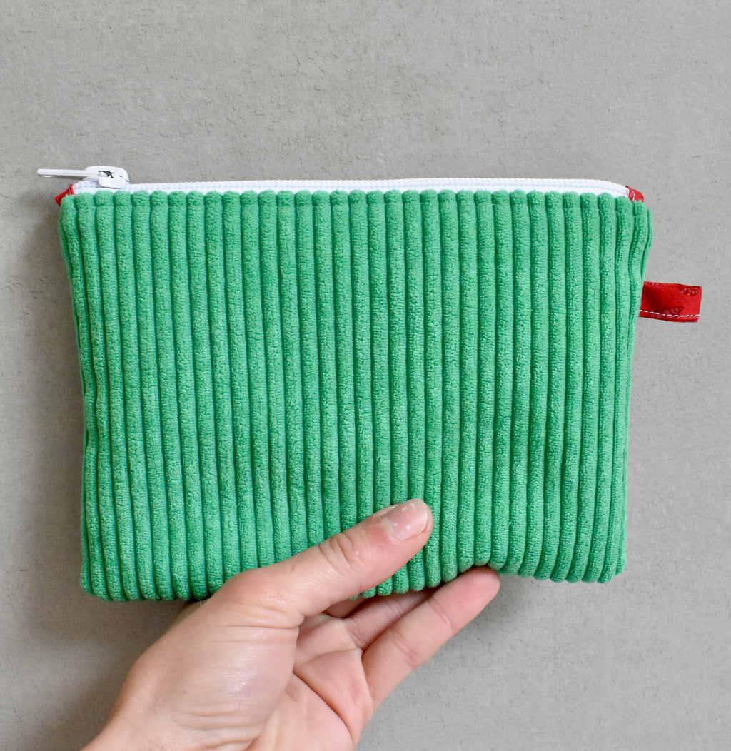 Pochette plate - Vert printemps