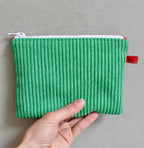 Pochette plate - Vert printemps