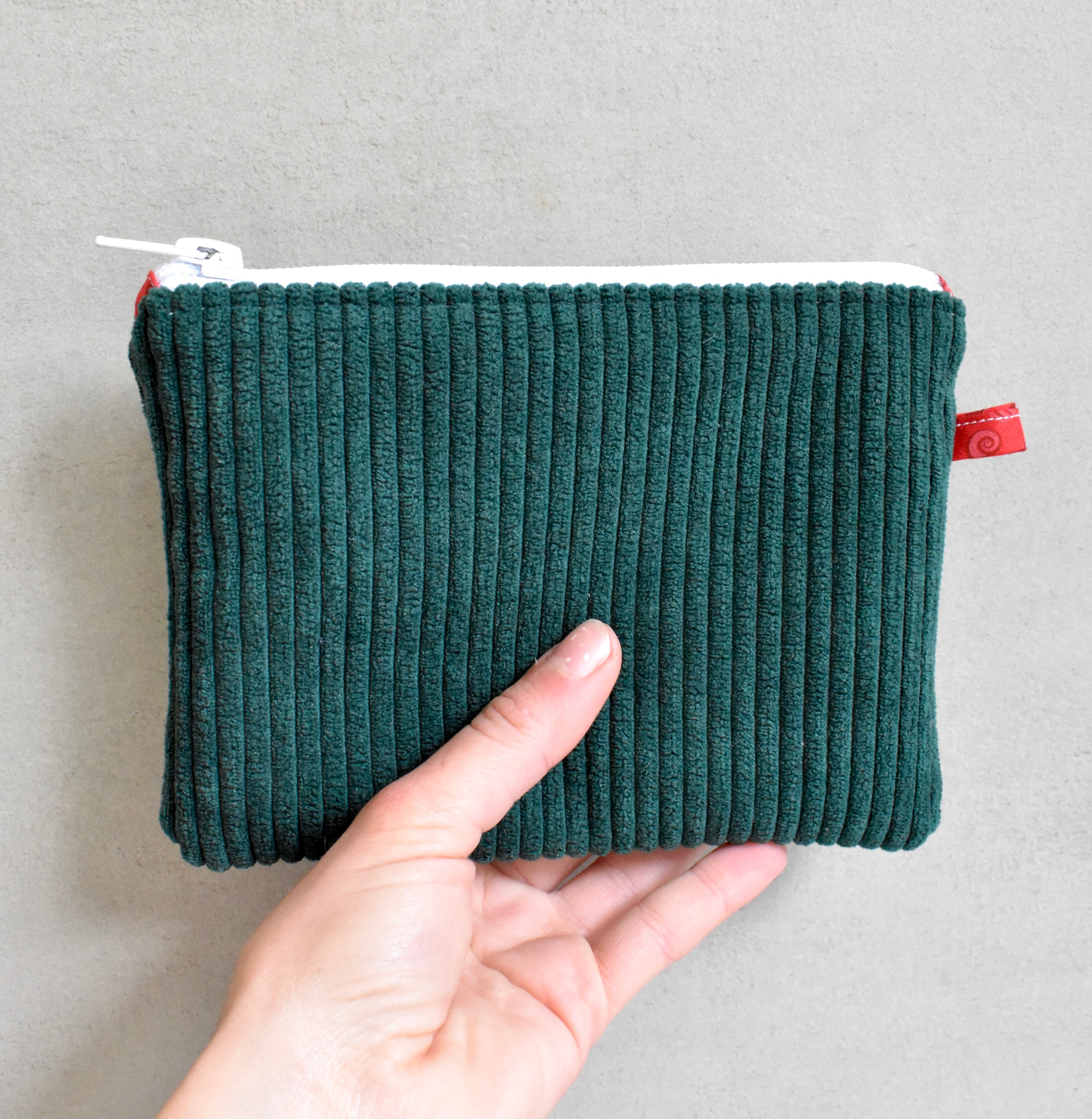 Pochette plate - Vert sapin
