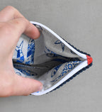 Pochette plate - Bleu jean