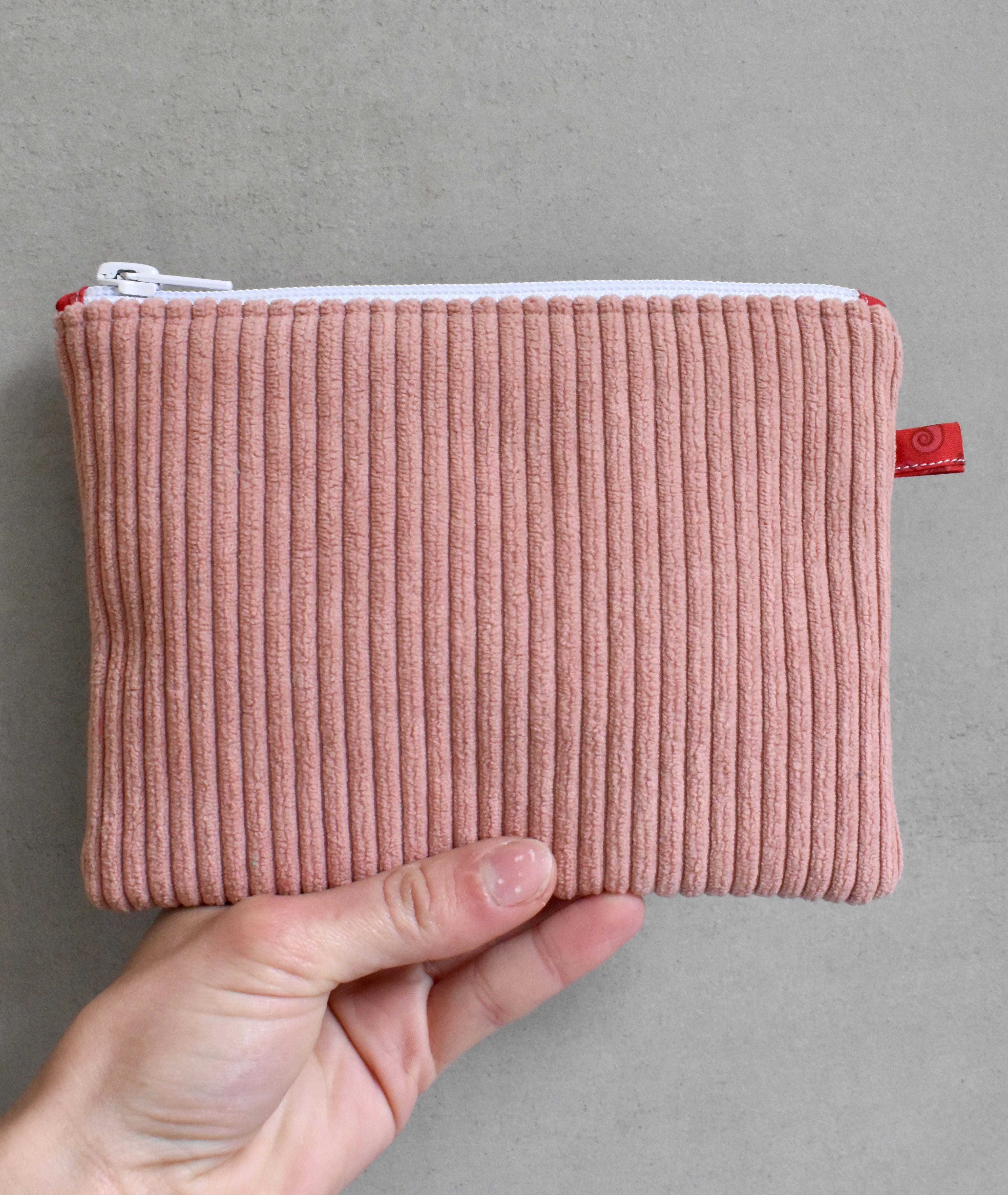 Pochette plate - Rose poudré