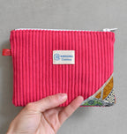 Pochette plate - Rose fuchsia