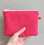 Pochette plate - Rose fuchsia