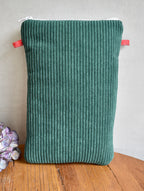 Pochette à livre grand format - Vert sapin