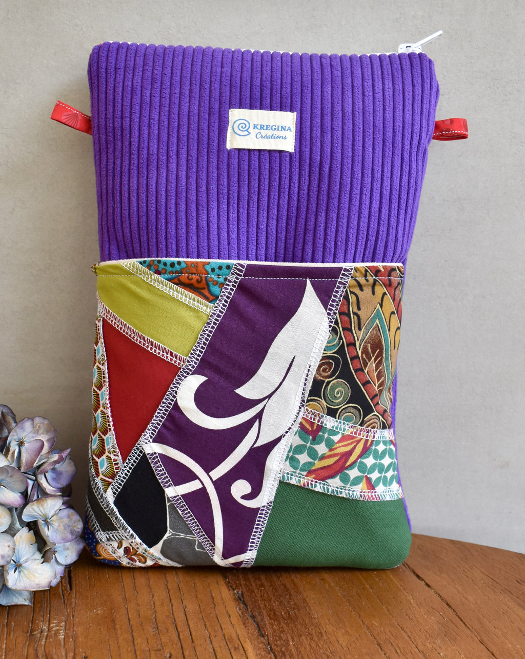 Pochette à livre grand format - Violet